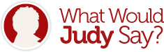What Would Judy Say? Logo